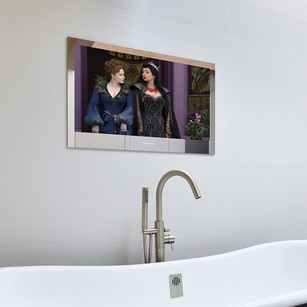 ProofVision Mirrored 32" Waterproof Smart Bathroom TV - PVB32MW