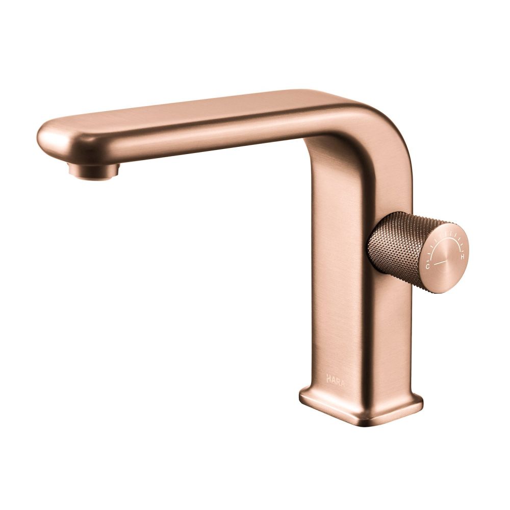 Manisa Brushed Bronze Basin Mono Tap