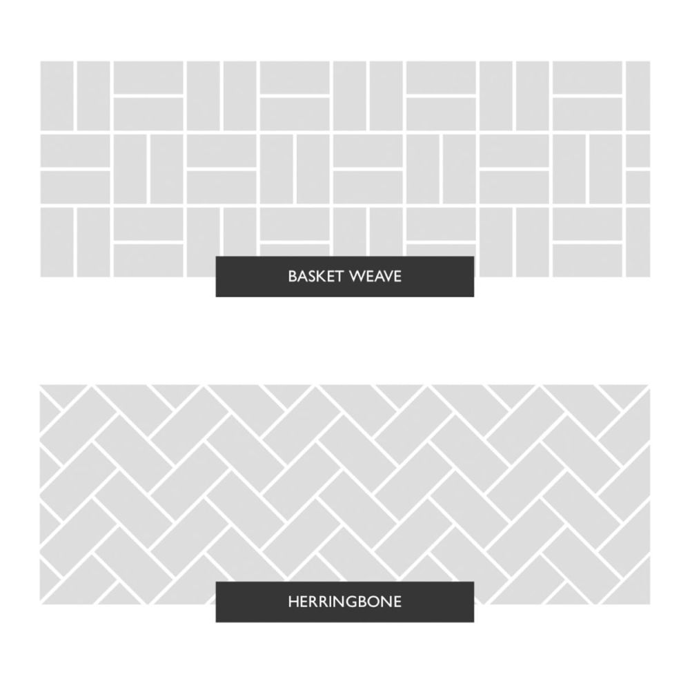 Metro White Ceramic Brick Tile 100x200mm
