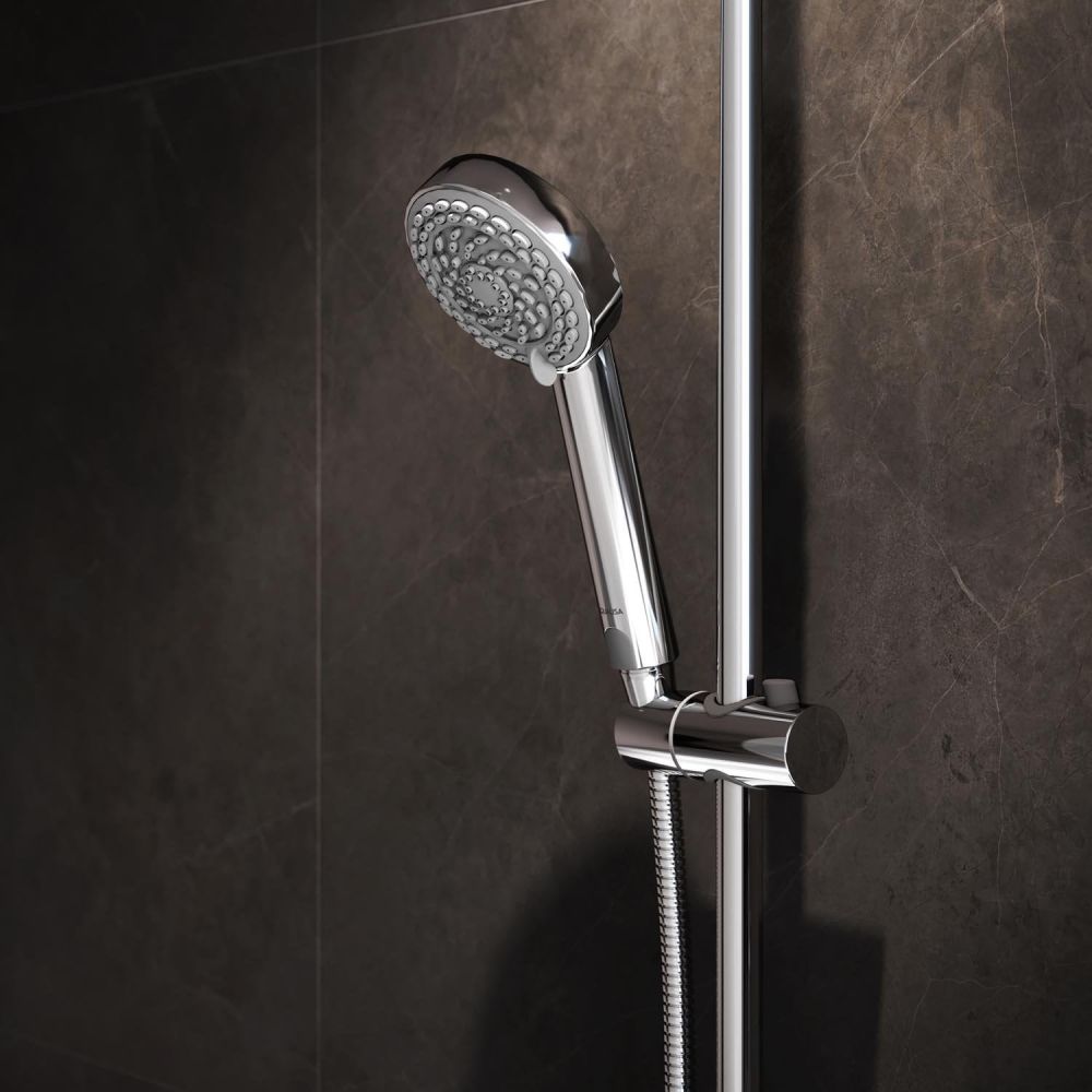 Aqualisa Quartz Touch Exposed Smart Shower with Adjustable Head - Hp/Combi