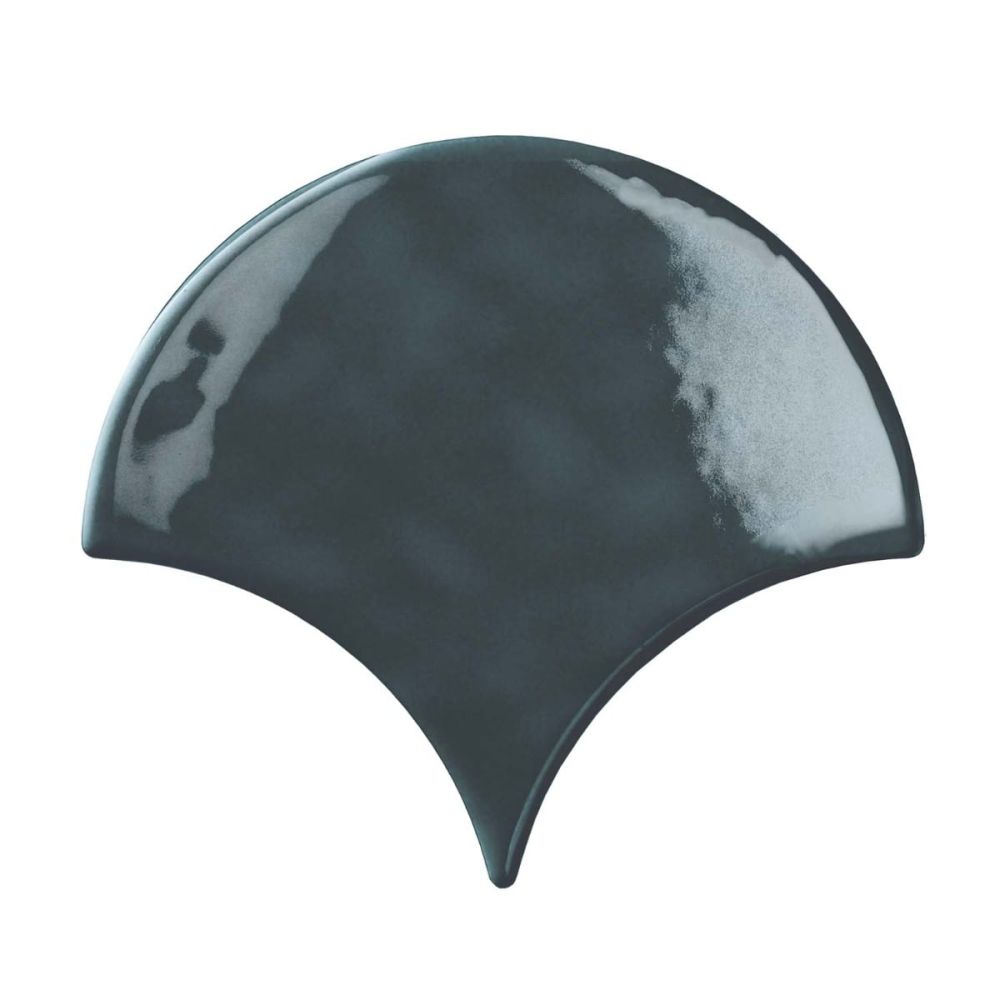 Pescara Ceramic Ocean Fan Tile 150x134mm