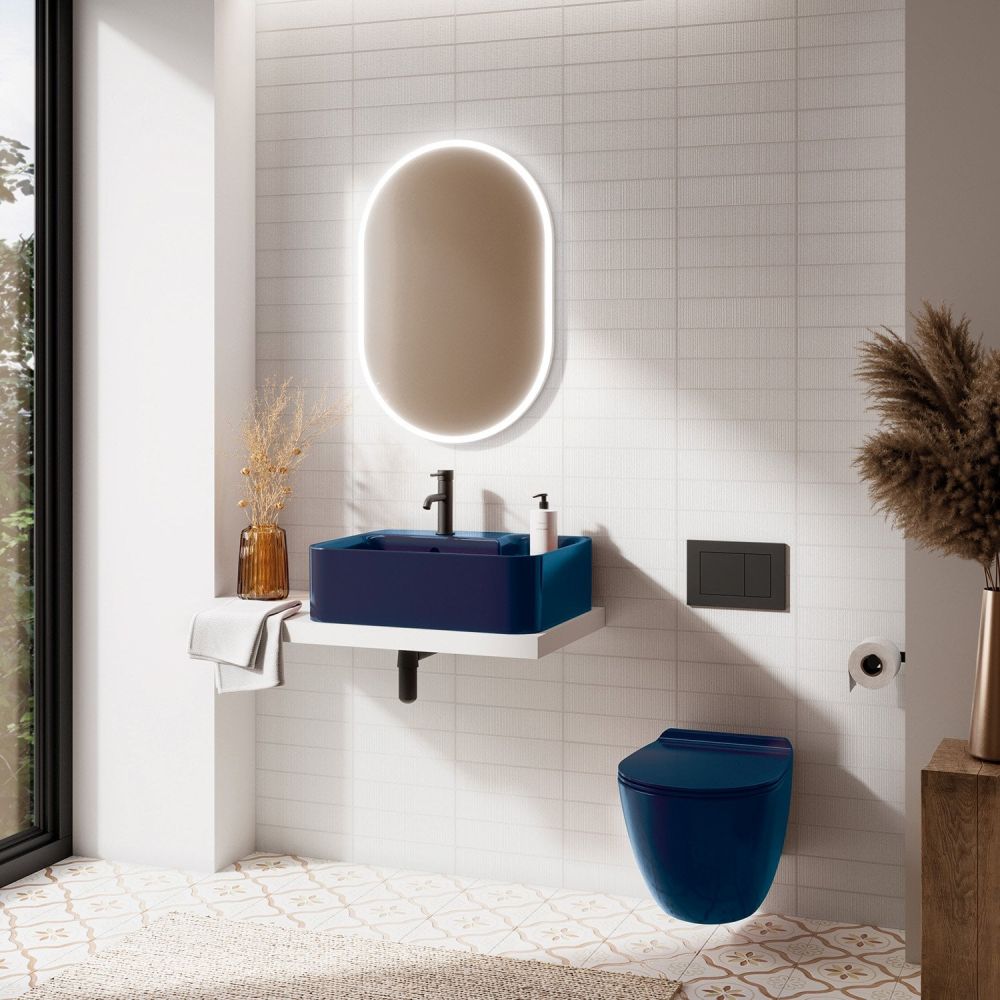 Verity Capri Gloss Wall Hung or Countertop Basin