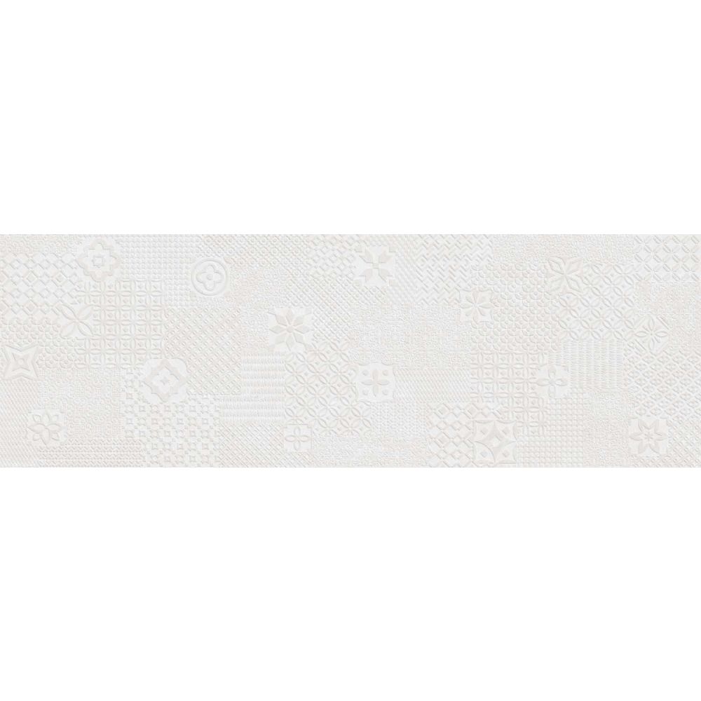 Houston Matt White Decor Ceramic Tile 1200x400mm