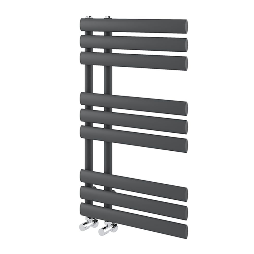 Rayner Grey Designer Heated Towel Rail 820x500mm