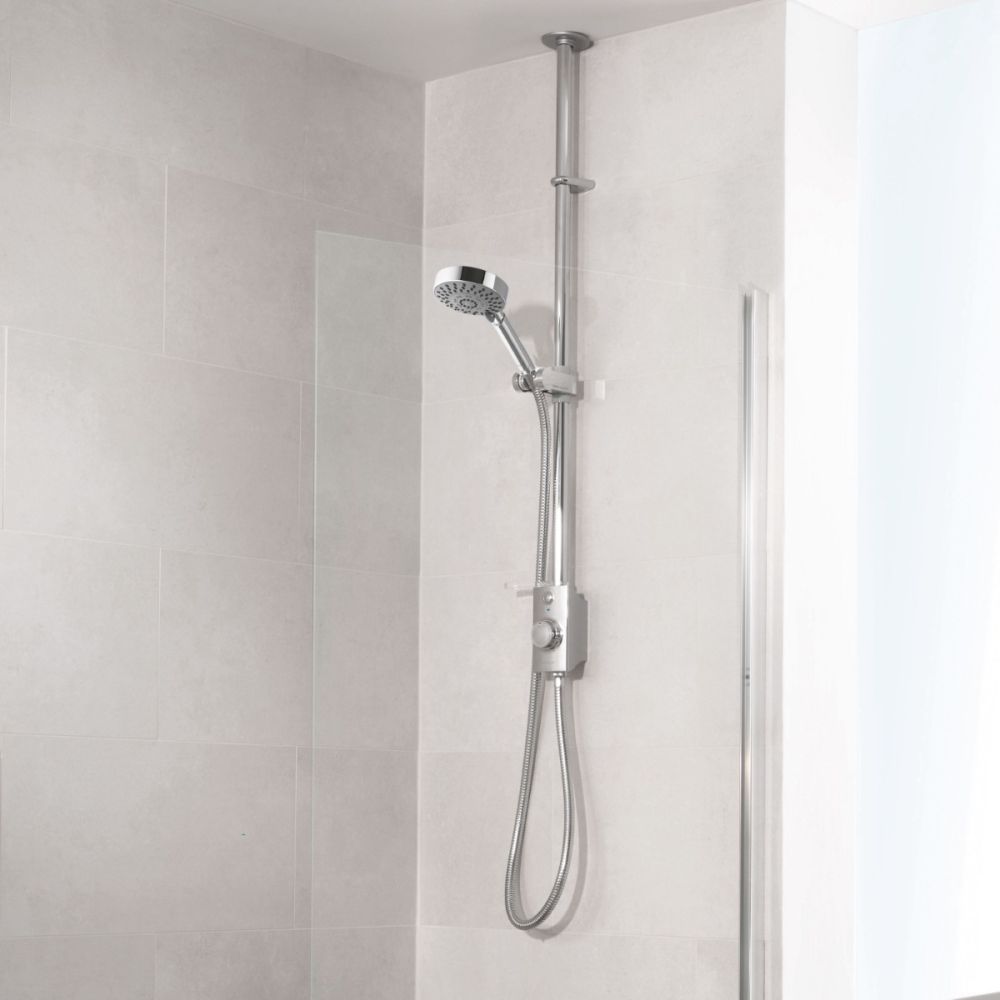 Aqualisa Zorin Smart Digital Shower Exposed with Adjustable Head Gravity Pumped