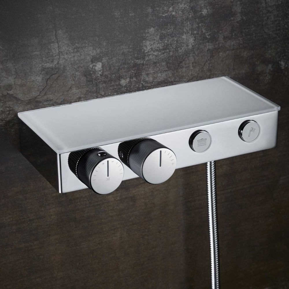 Baylin Aris Round Thermostatic Chrome Shower Pack