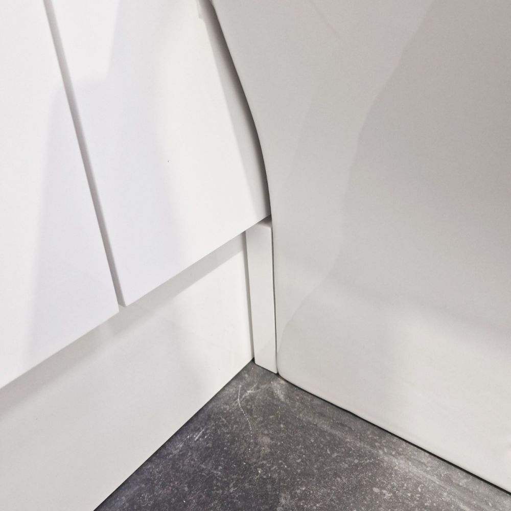 Surrey Mussel Gloss WC Filler Panel for Fitted Furniture