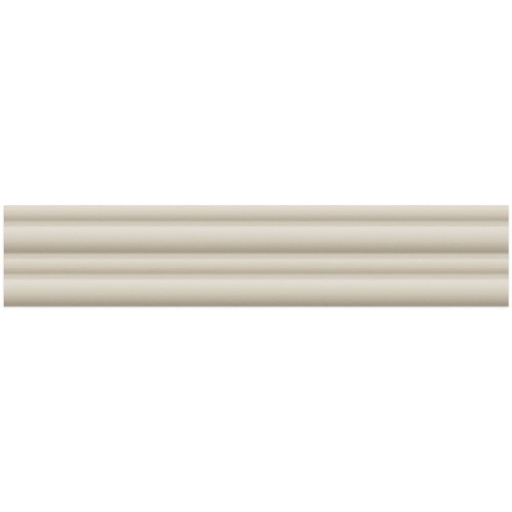 Prism Ribbed Sand Matt Ceramic Brick Tile 200x50mm