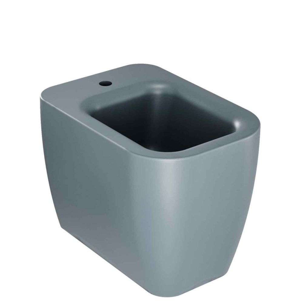 Micheli Matt Grey Back to Wall Bidet