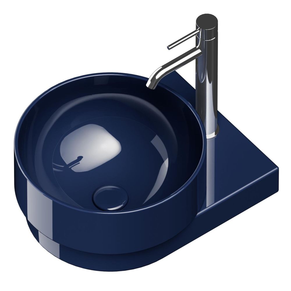 Verity Capri Gloss Wall Hung Round Basin