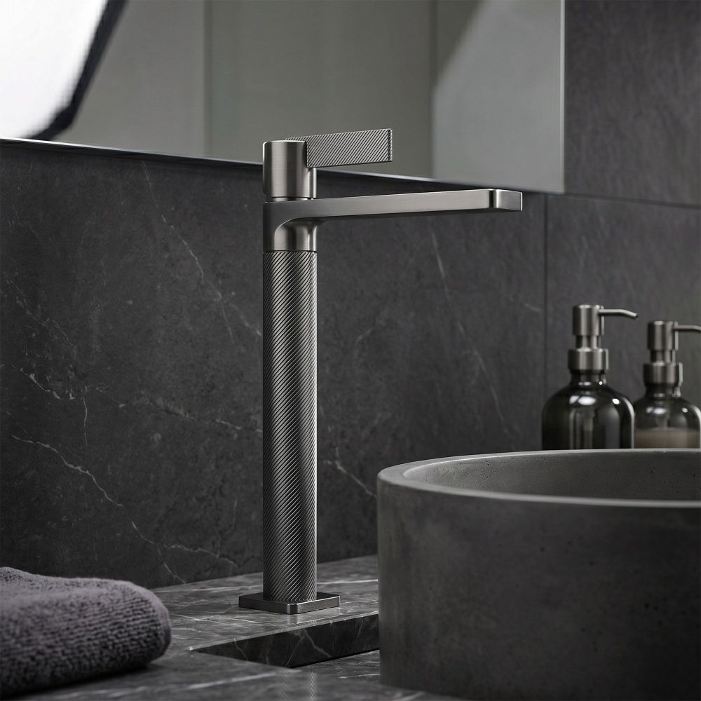 Thane Tall Basin Mono Gunmetal roomset