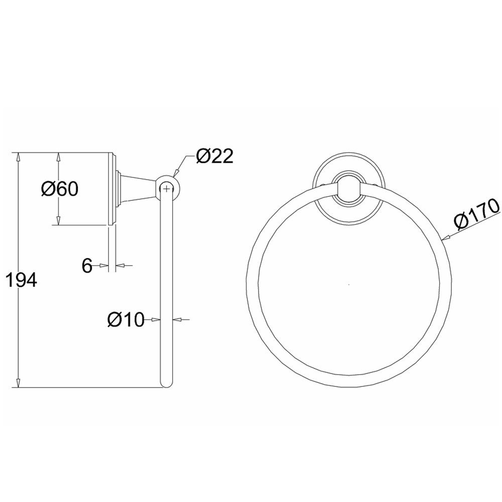 Burlington Towel Ring