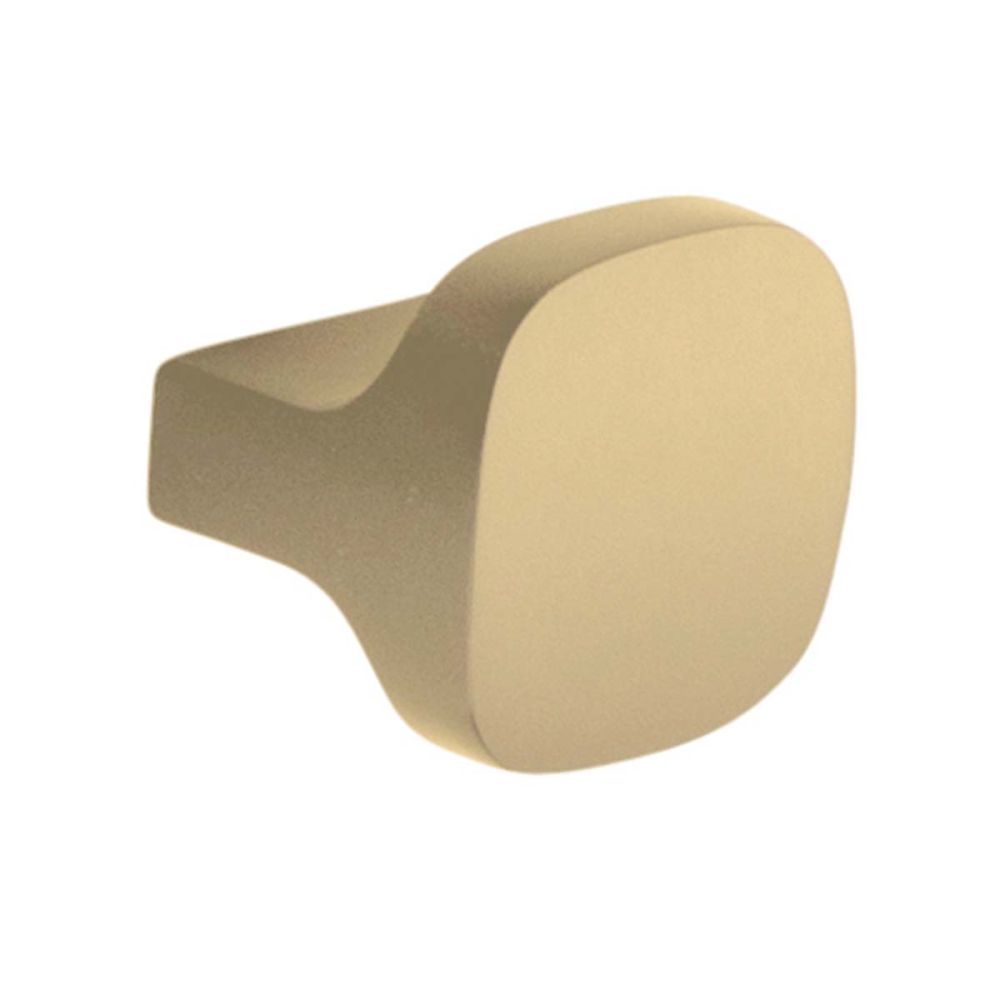 Newport Brushed Gold Knob Handle