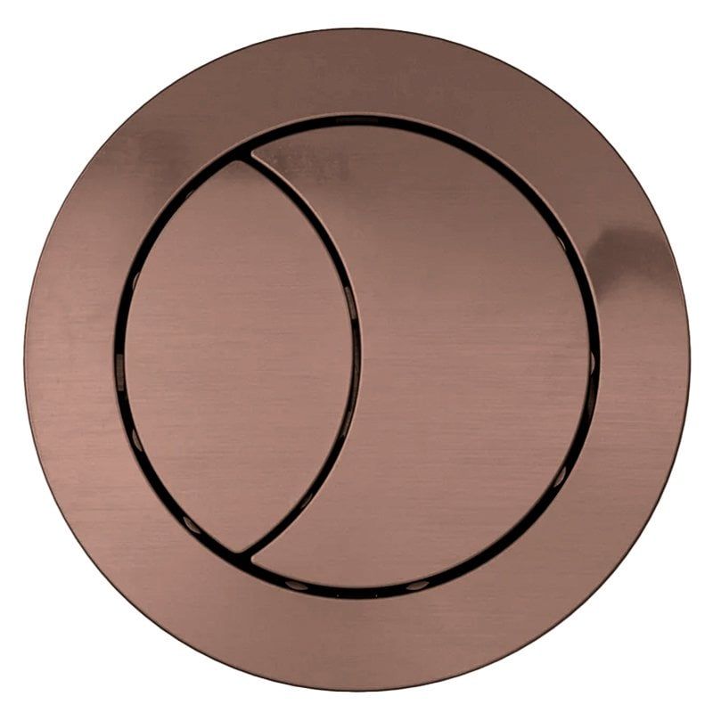 Artisan Brushed Bronze Toilet Push Button