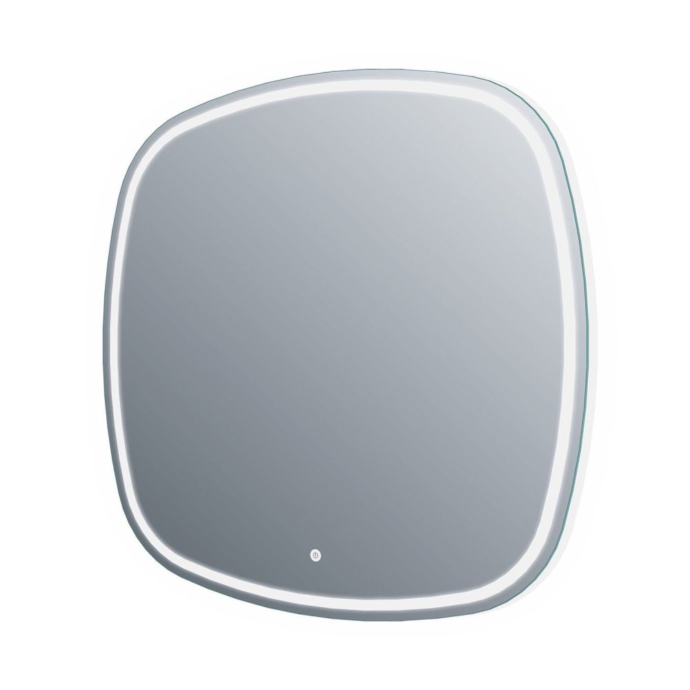 Pablo Square Illuminated LED Bathroom Mirror 800x800mm