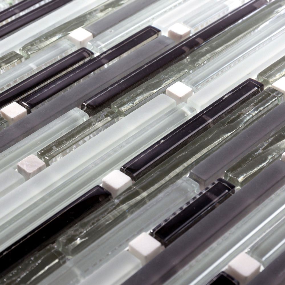 Paco Grey Linea Mosaic Tile