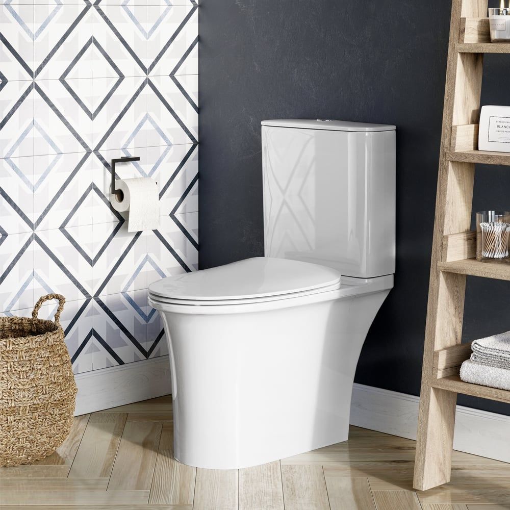 Nira Rimless Close Coupled Toilet