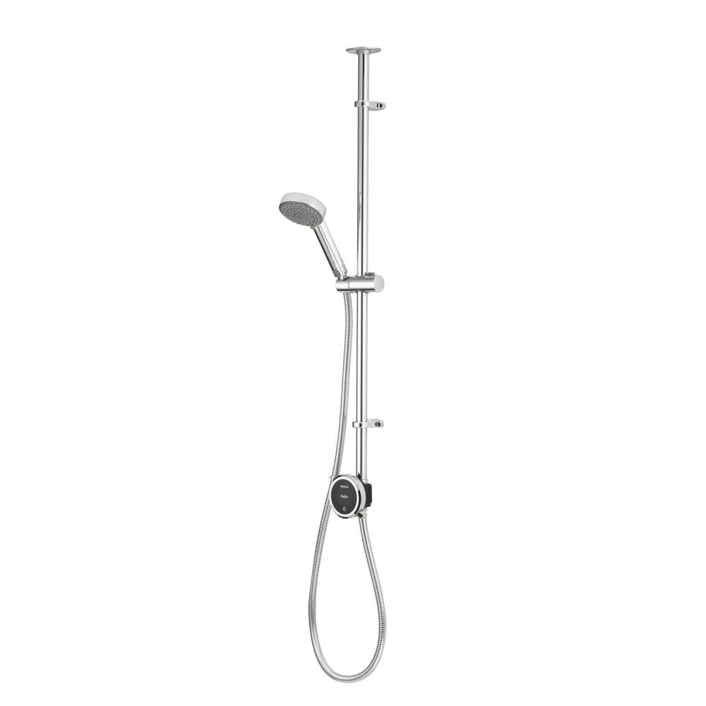 Aqualisa Quartz Touch Exposed Smart Shower with Adjustable Head - Hp/Combi