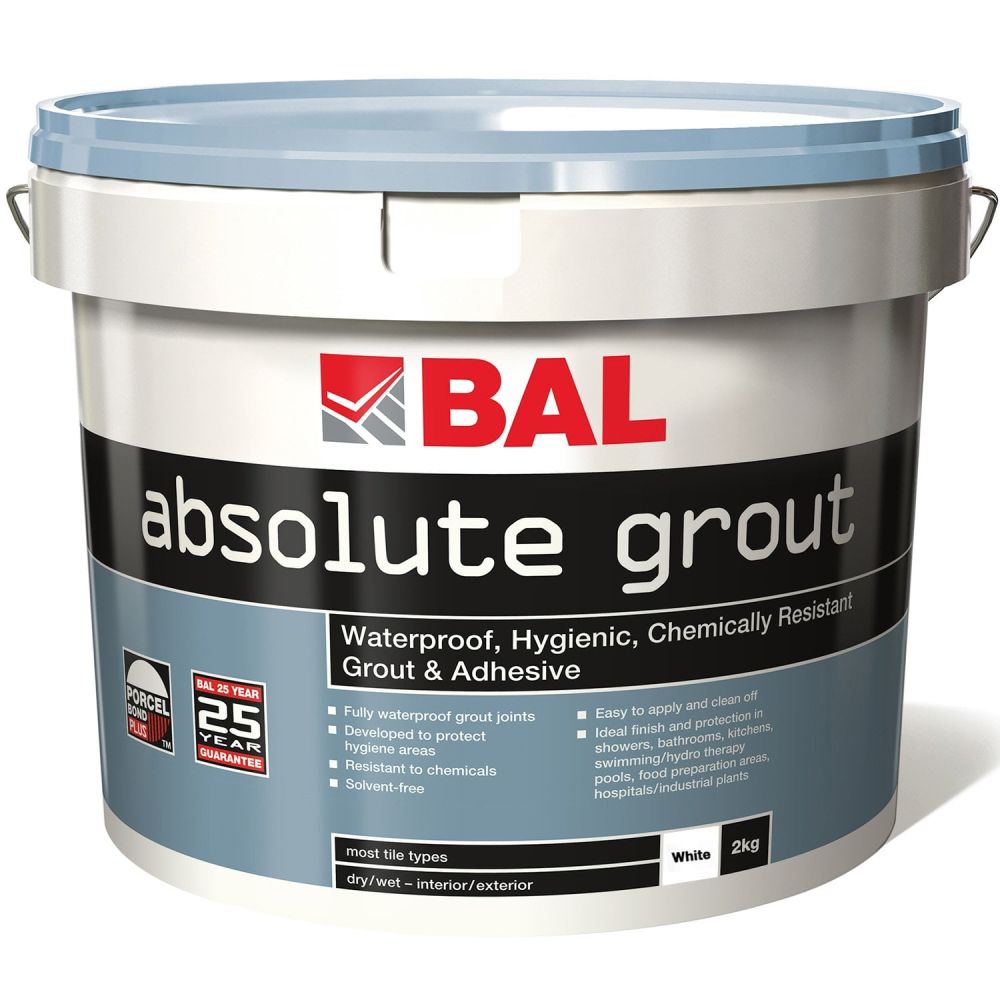 BAL Absolute Epoxy White Grout 2kg