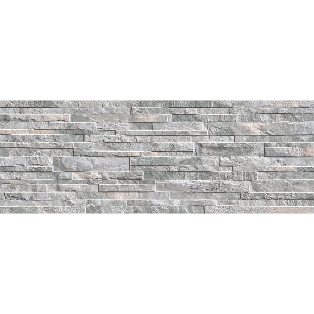 Archimedes Grey Matt Porcelain Tile 320x890mm