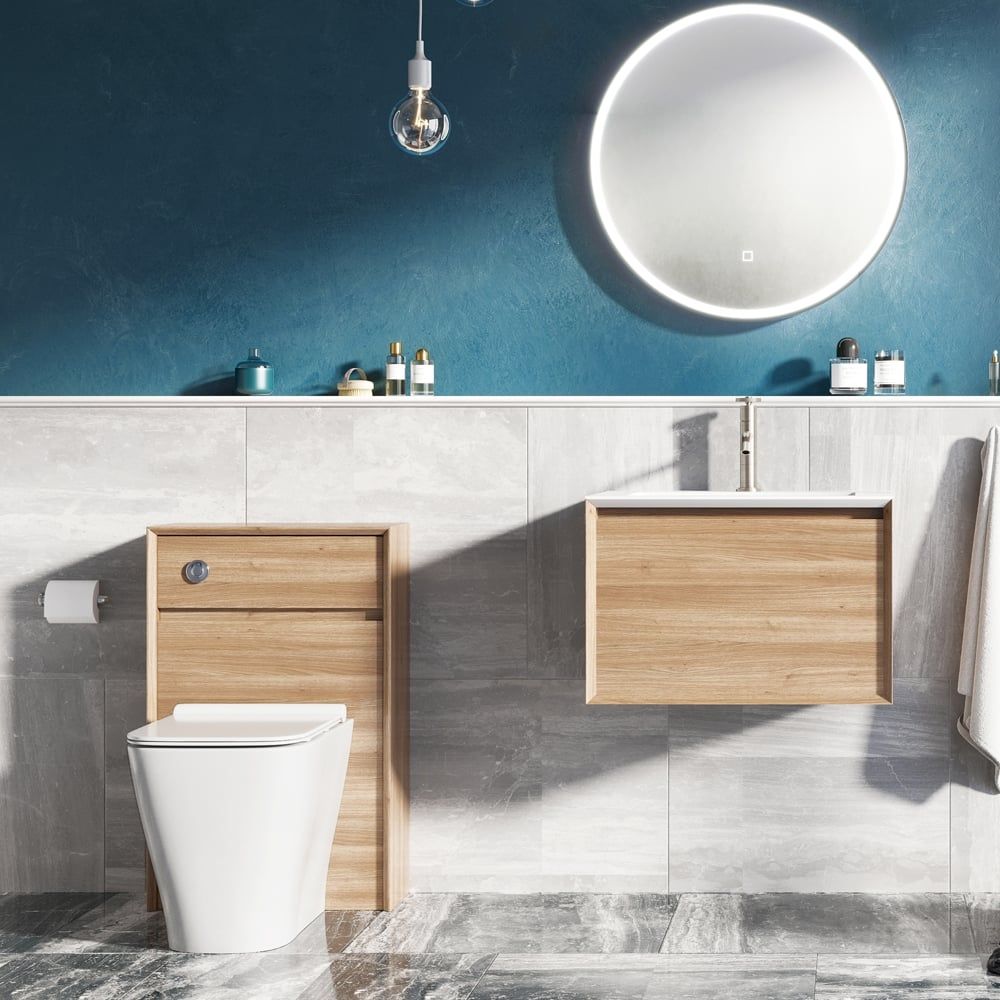 Snowdon Natural Oak WC Unit