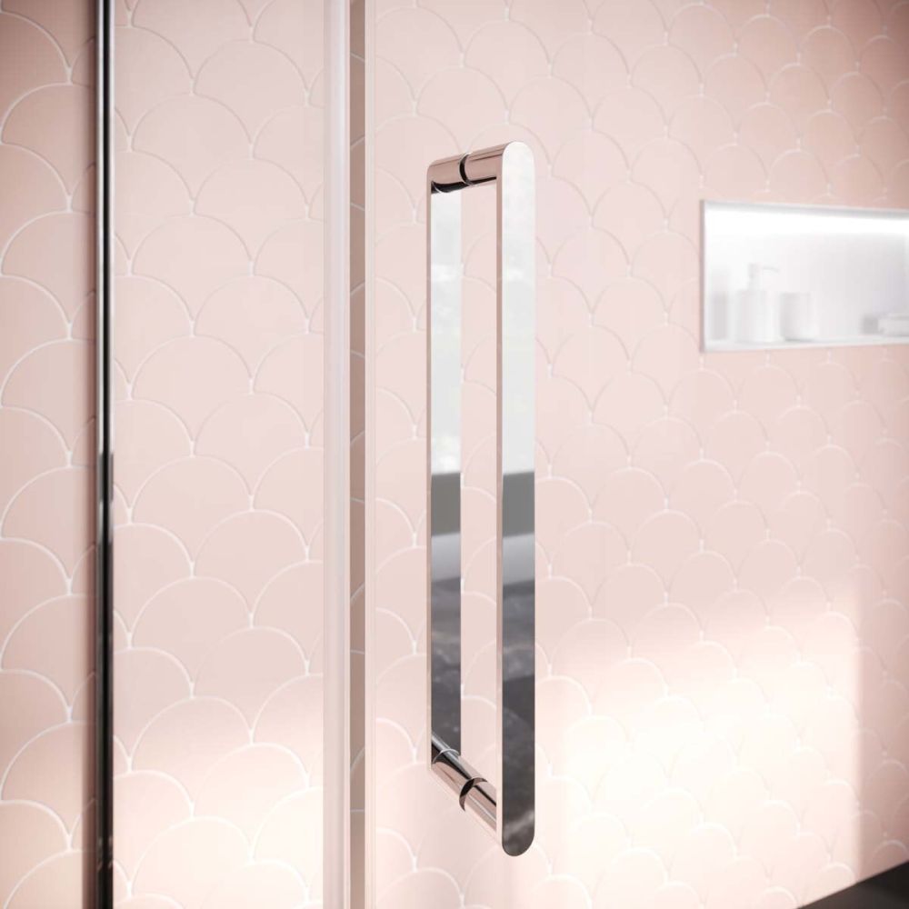 Ryland Chrome Sliding Shower Door 1200mm