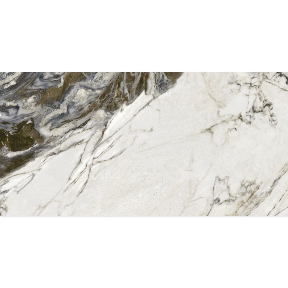 Luna Elixir Matt Brown Marble Tile 600x1200mm