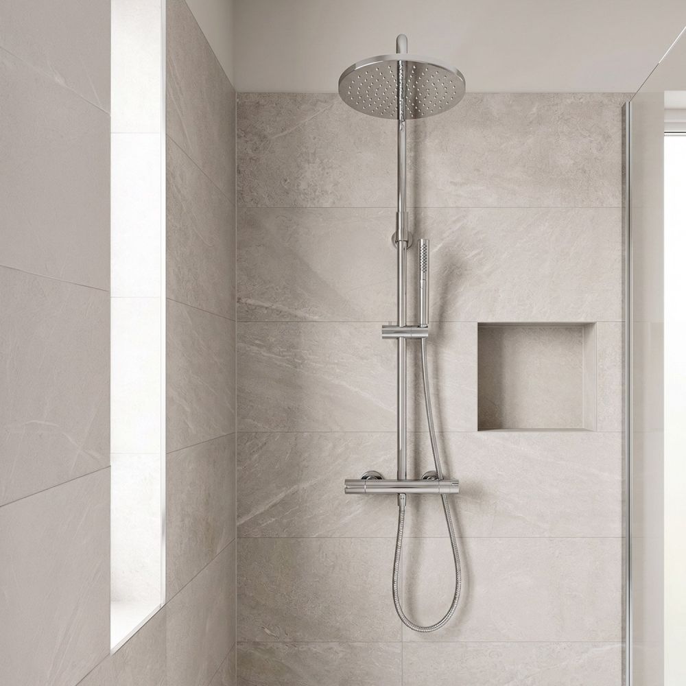 Coach Chrome Thermostatic Shower Pack