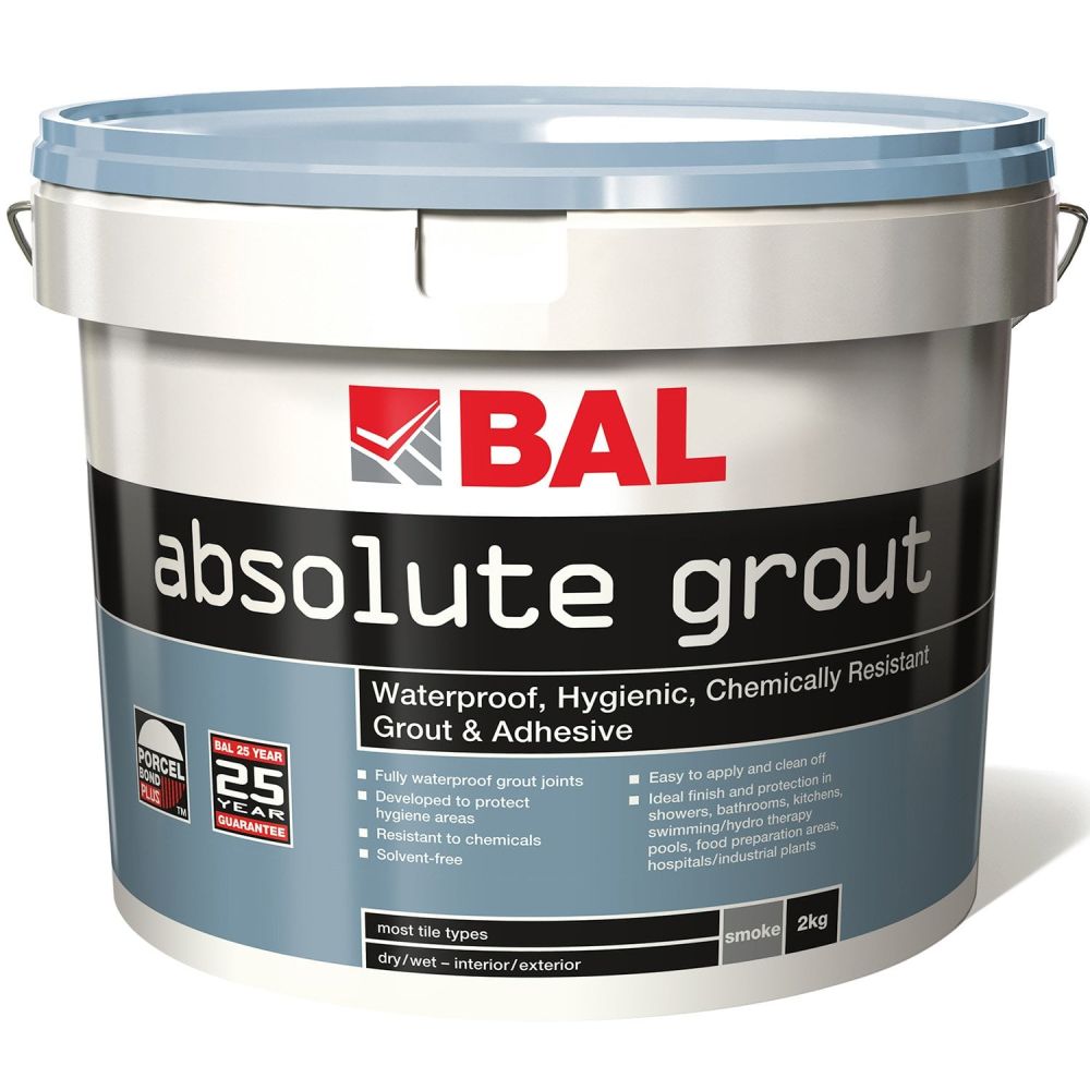 BAL Absolute Epoxy Smoke Grout 2kg