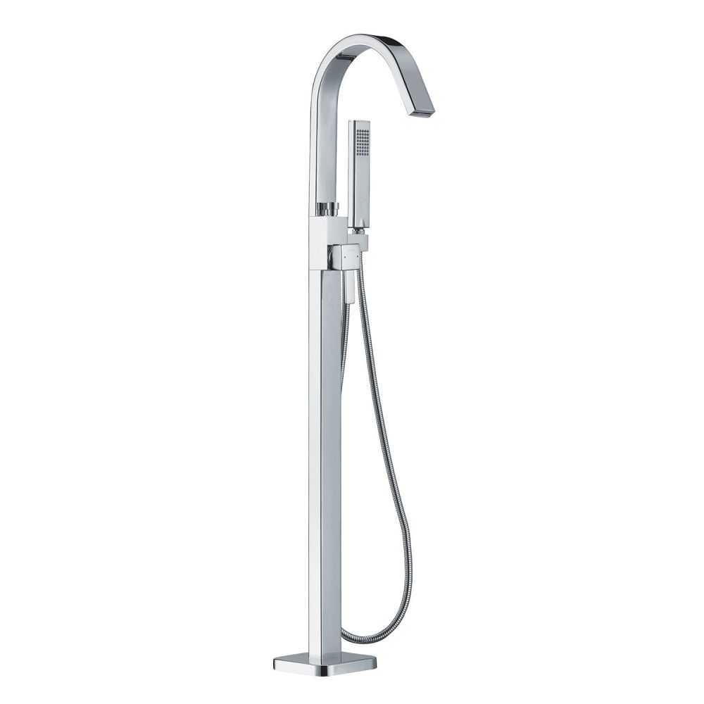 Tear Chrome Freestanding Bath Shower Mixer Tap