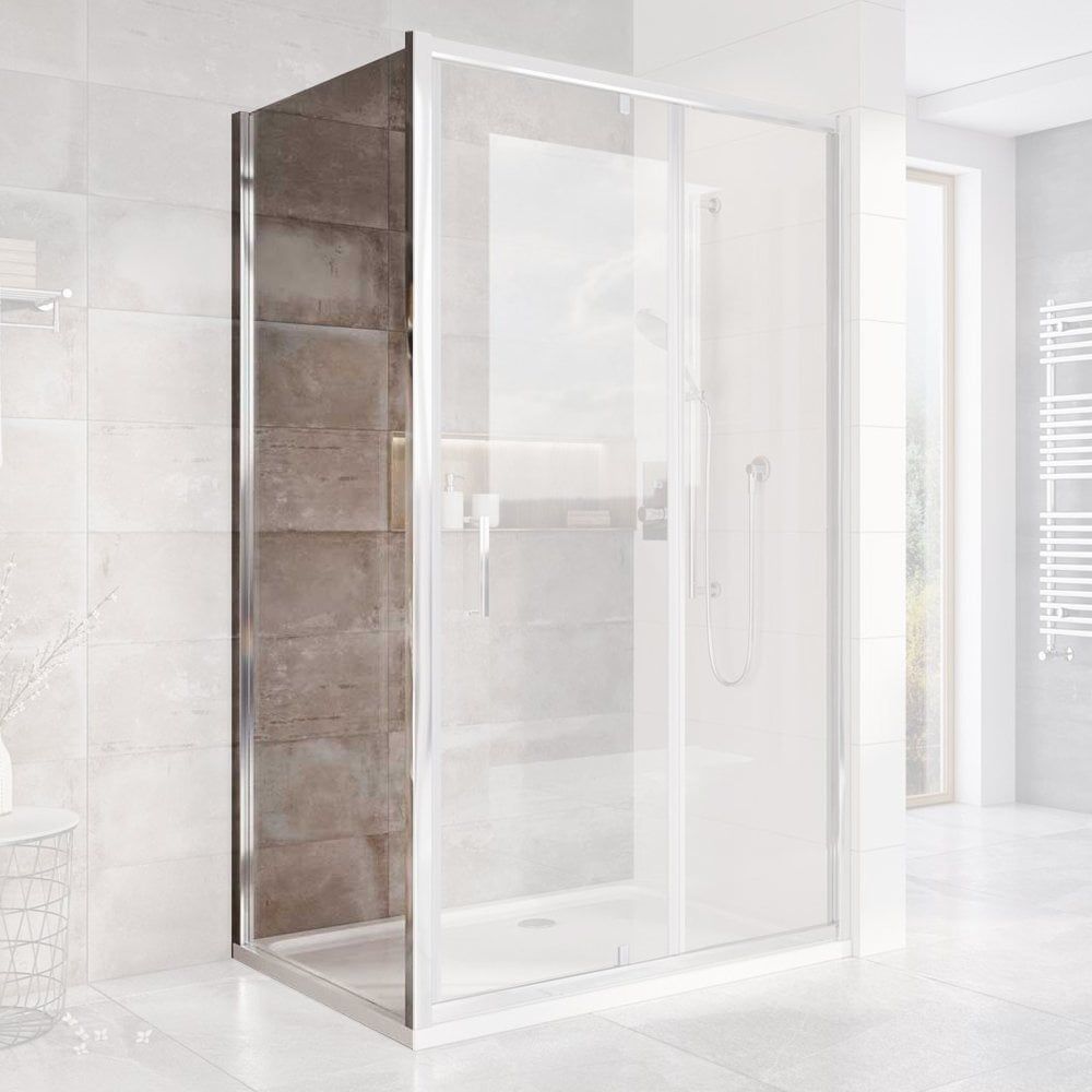 Fabio Chrome Shower Side Panel