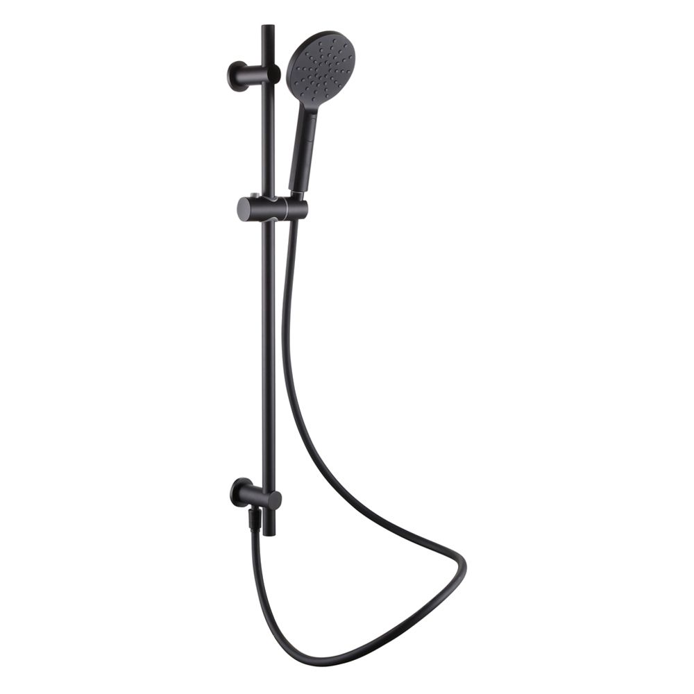 Round Slide Rail Kit - Matt Black