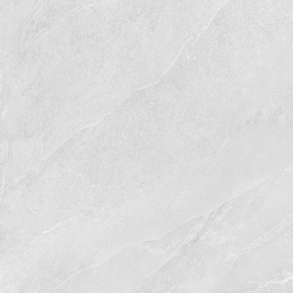 Angelo White Stone Effect Porcelain Tile 598x598mm