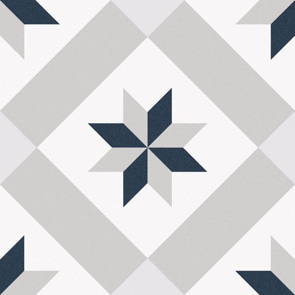Encino Lunar Grey Matt Porcelain Tile 250x250mm