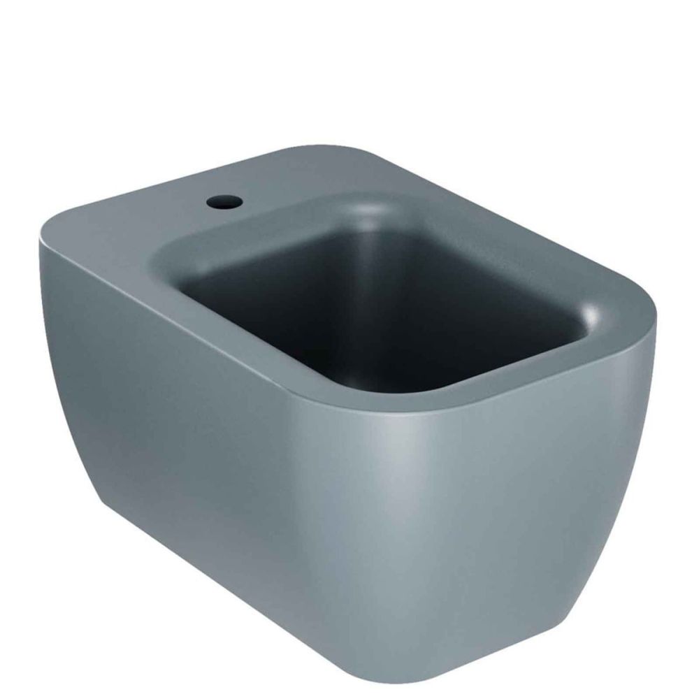 Micheli Matt Grey Wall Hung Bidet