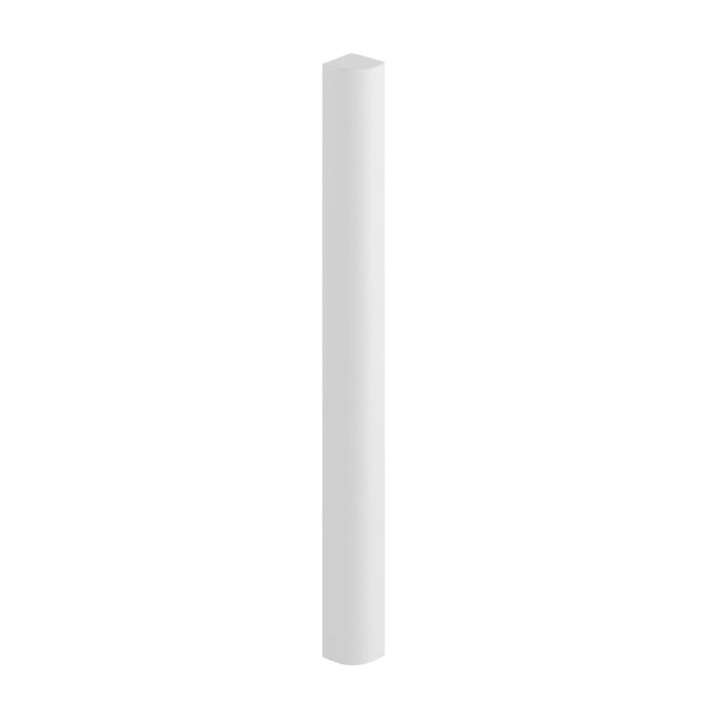 Richmond White End Bath Panel & Corner Post