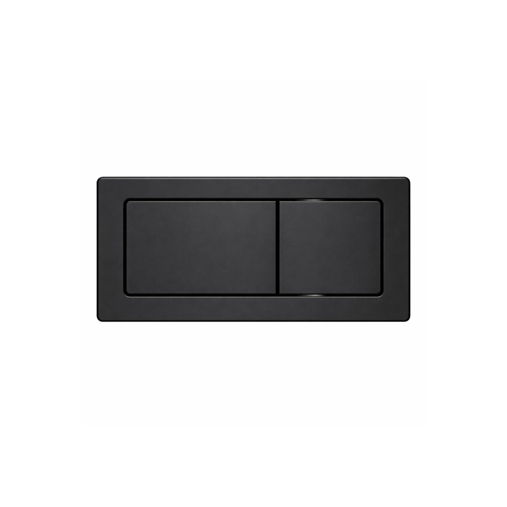 Esk Rectangular Push Button Matt Black