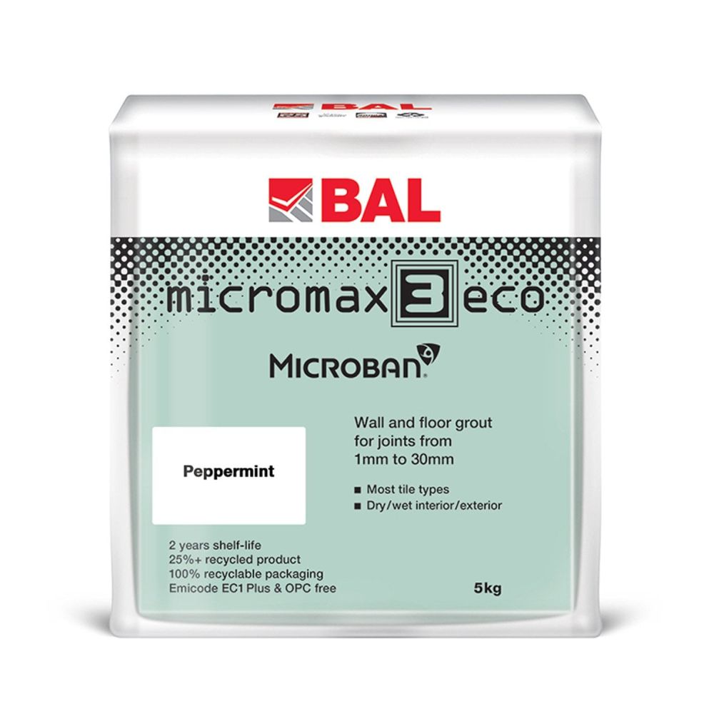 BAL Micromax3 ECO Peppermint Grout 5kg