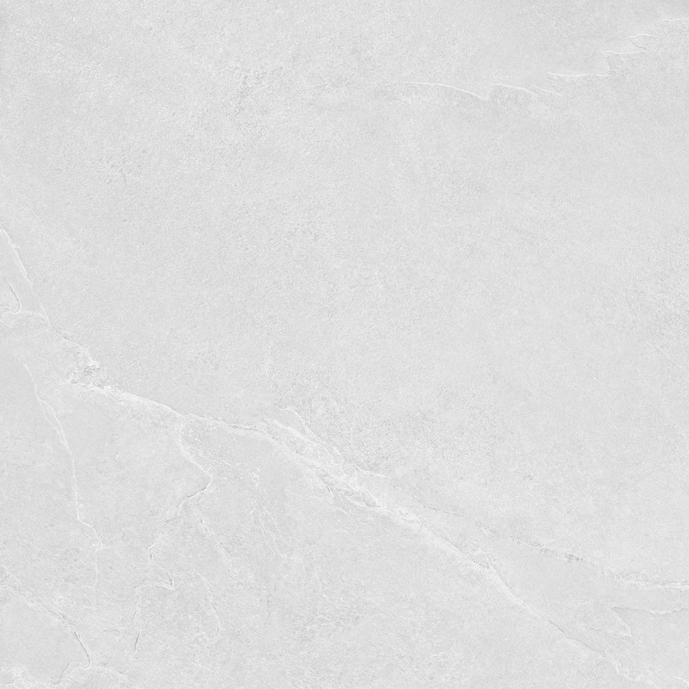 Angelo White Stone Effect Porcelain Tile 598x598mm