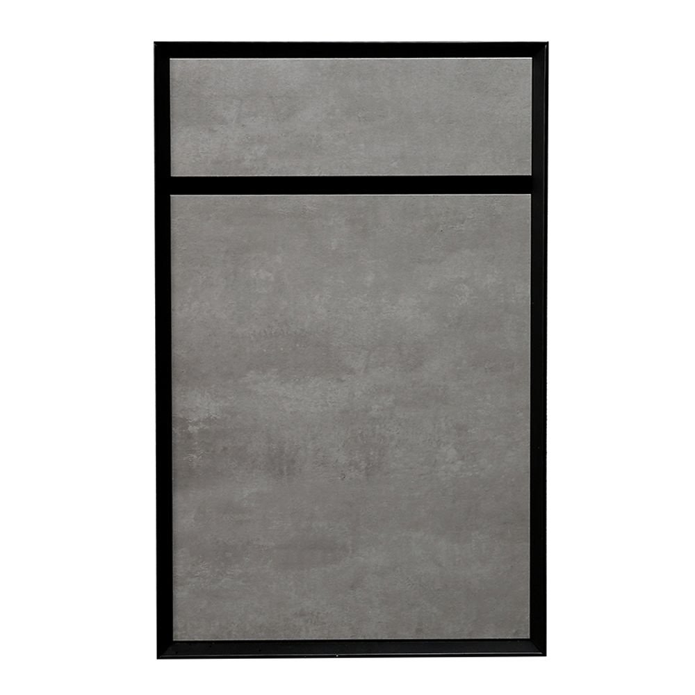 Snowdon Black and Concrete WC Unit
