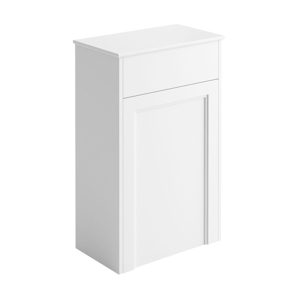 Traditional Matt White WC Unit