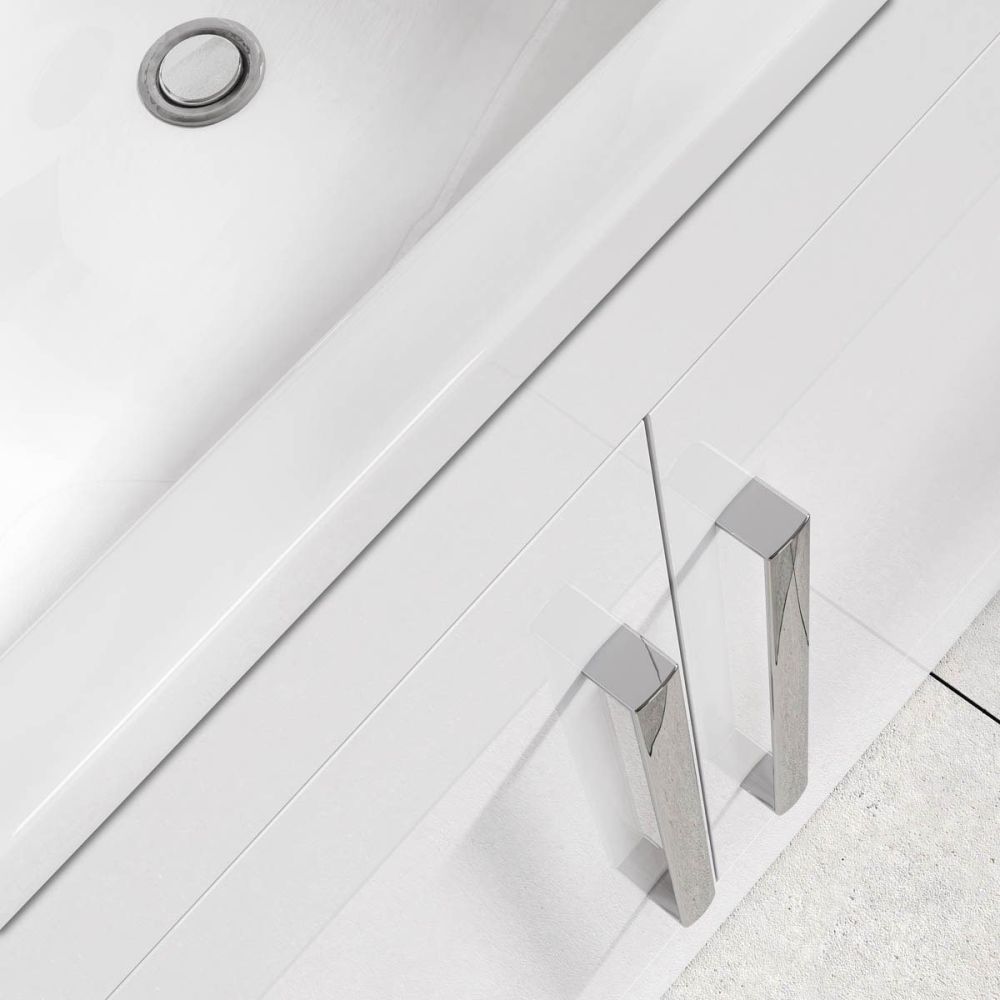 Nante Gloss White Floor Standing Vanity Unit with Ceramic Basin 600mm