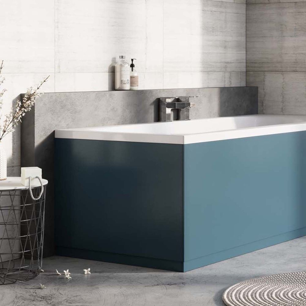 Griffin Petrol Blue End Bath Panel 800mm