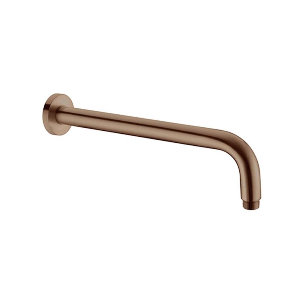 Moray Satin Bronze Round Shower Arm