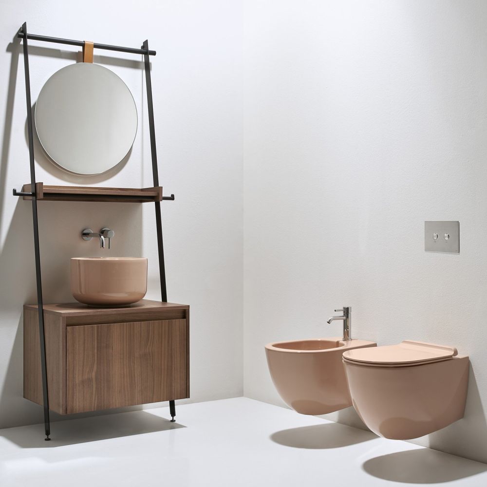 Verity Carmello Gloss Round Countertop Basin