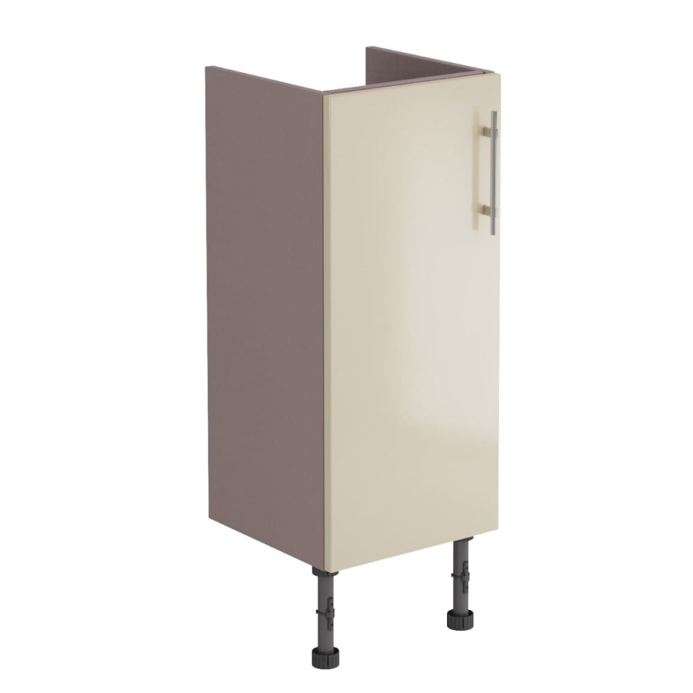 Surrey Mussel Gloss Single Door Fitted Furniture Unit 300mm
