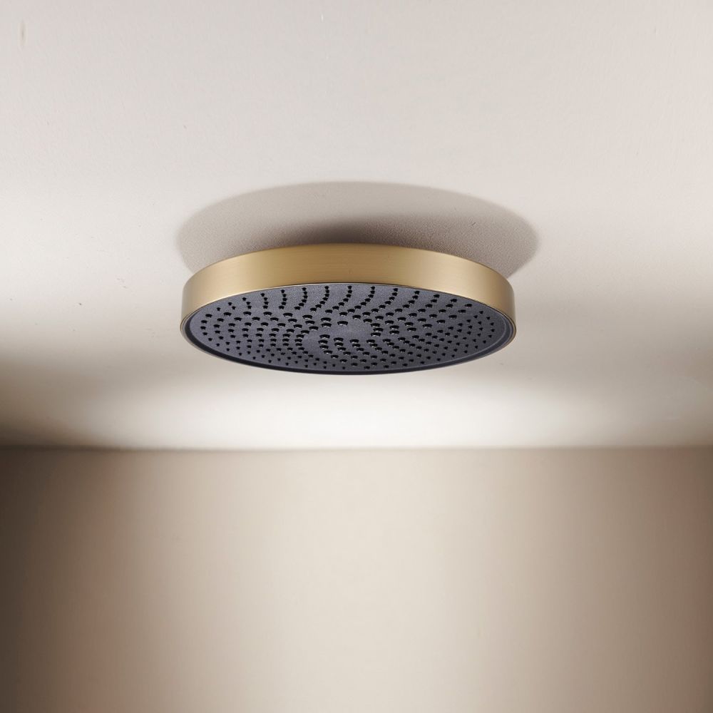 Manisa Champagne Gold Round shower head