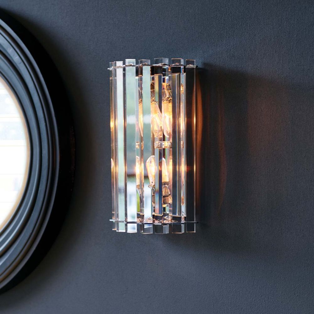 Camila Crystal 2 Wall Light