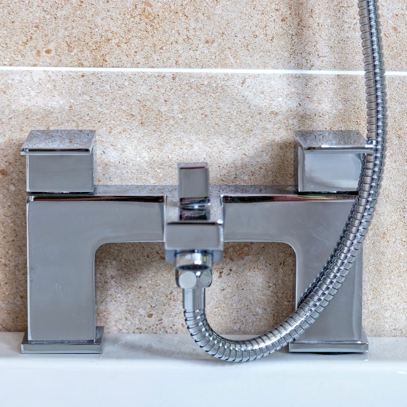 Nyland Chrome Bath Shower Mixer Tap - lifestyle image