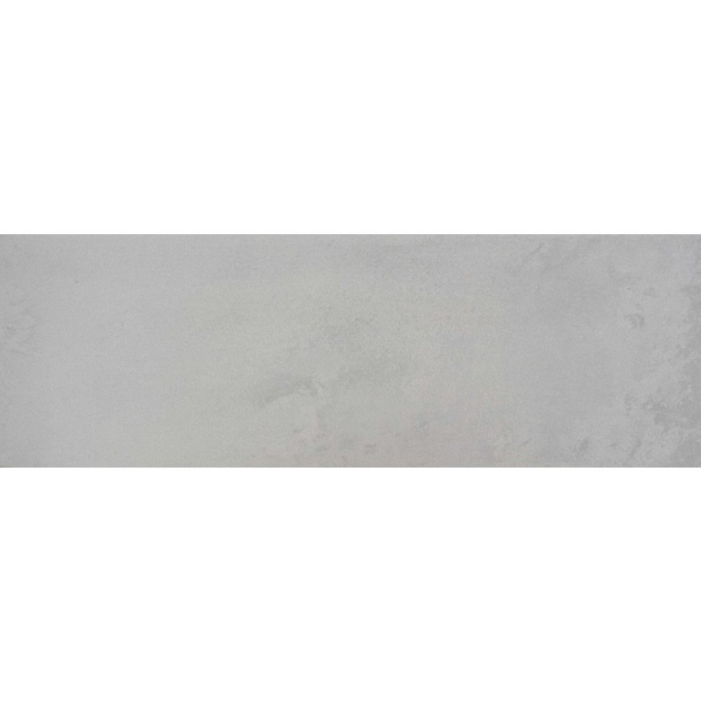 Prezza Silver Matt Porcelain Brick Tile - 100x300mm